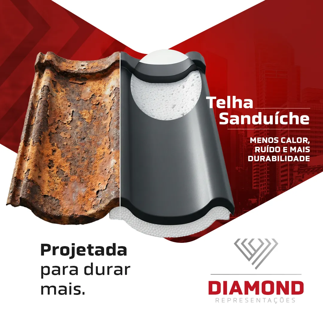 Terceiro anúncio da Diamond, formato quadrado.